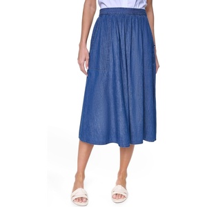 Nautica Women’s Cotton Poplin Caspian Utility Pant(Medium Azure)