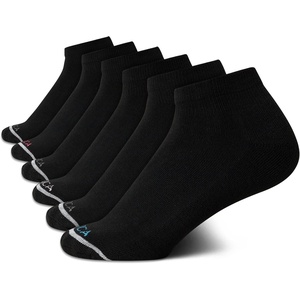 Nautica Womens Quarter Socks – 6 Pack Cushioned Moisture Wicking Athletic Quarter Socks for Women(Black)