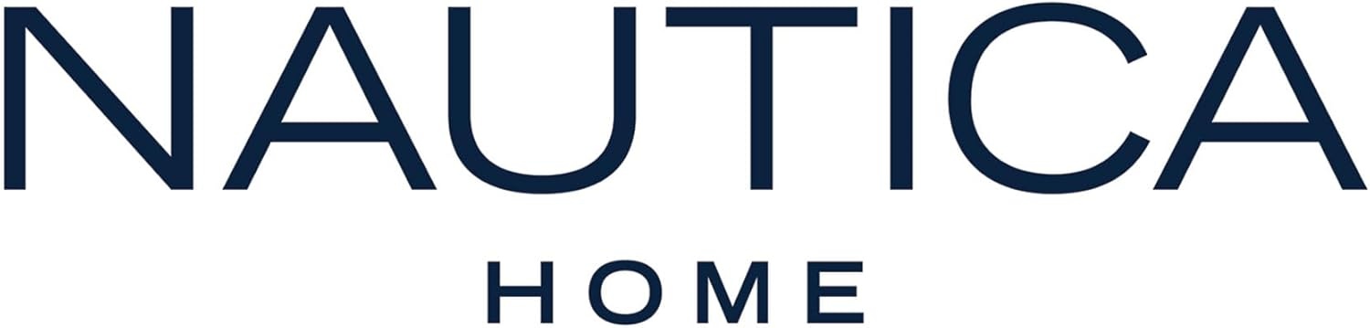 image:imageNautica Bath Towels 100 Soft amp Absorbent Plush Cotton Towels with Yarn Dye Loops Medium Weight Bathroom Towels Cruise Along Blue 6 PieceOak Lake Blue