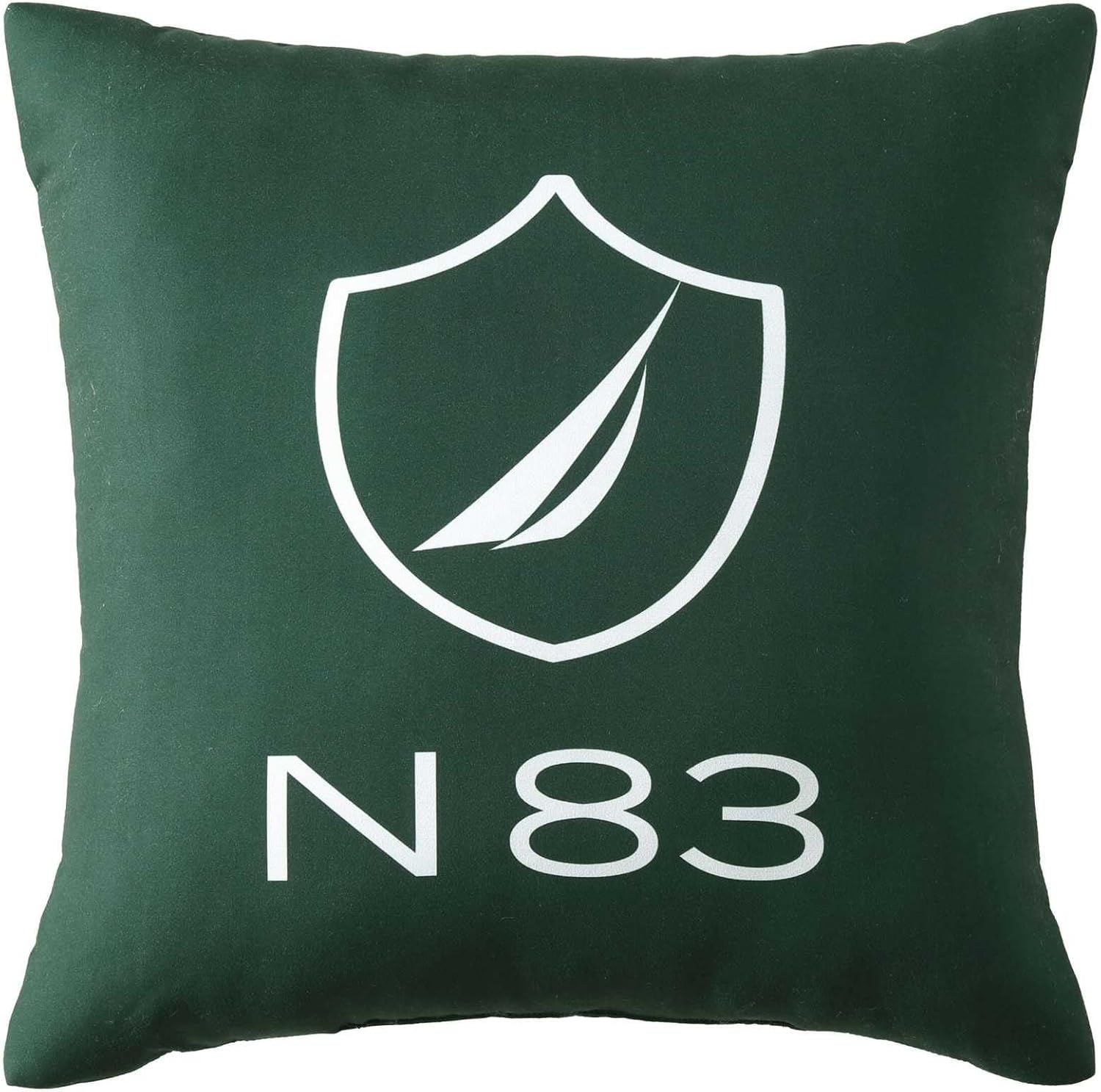 image:imageNautica Decorative Pillow Soft amp Plush Printed Throw Pillow Square Pillow for Bed or Couch Flag Blue 18 x 18N83 Boat Green