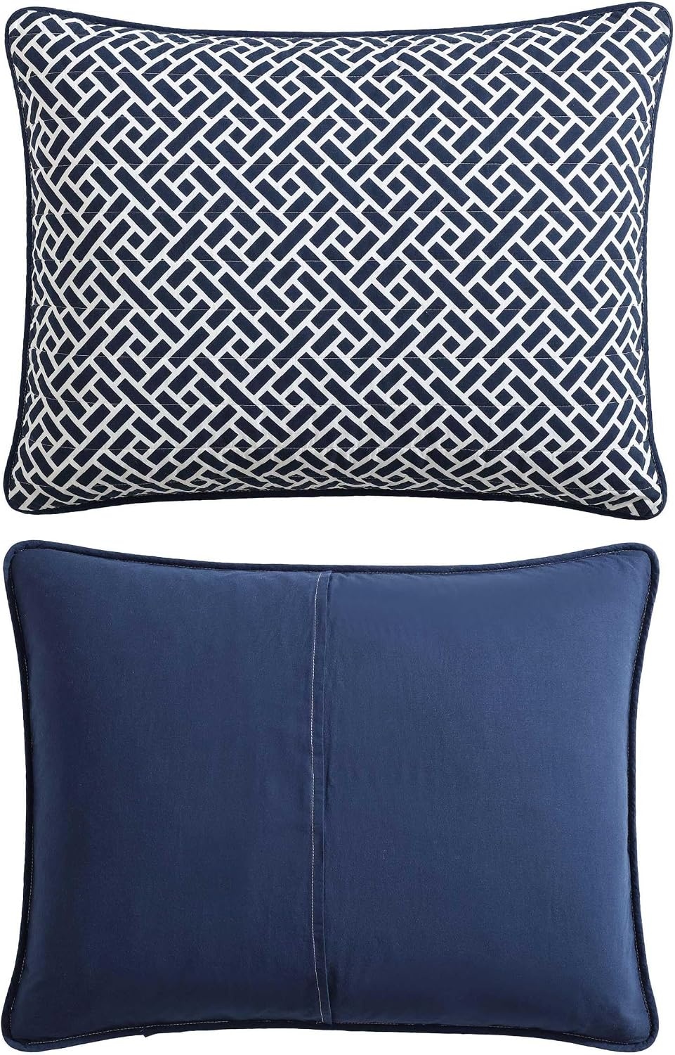 image:imageNautica Quilt Set Soft Bedding with Matching Sham Rounded Corner Reversible Design Coleridge Blue TwinLockridge Navy