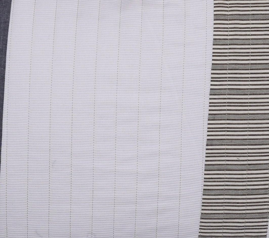 image:imageNautica Standard Quilted Sham Yarn Dyed Cotton Bedding with Reversible Plaid Design Lightweight Pillowcase College Dorm Room Essentials Adelson BlueTideway Tan