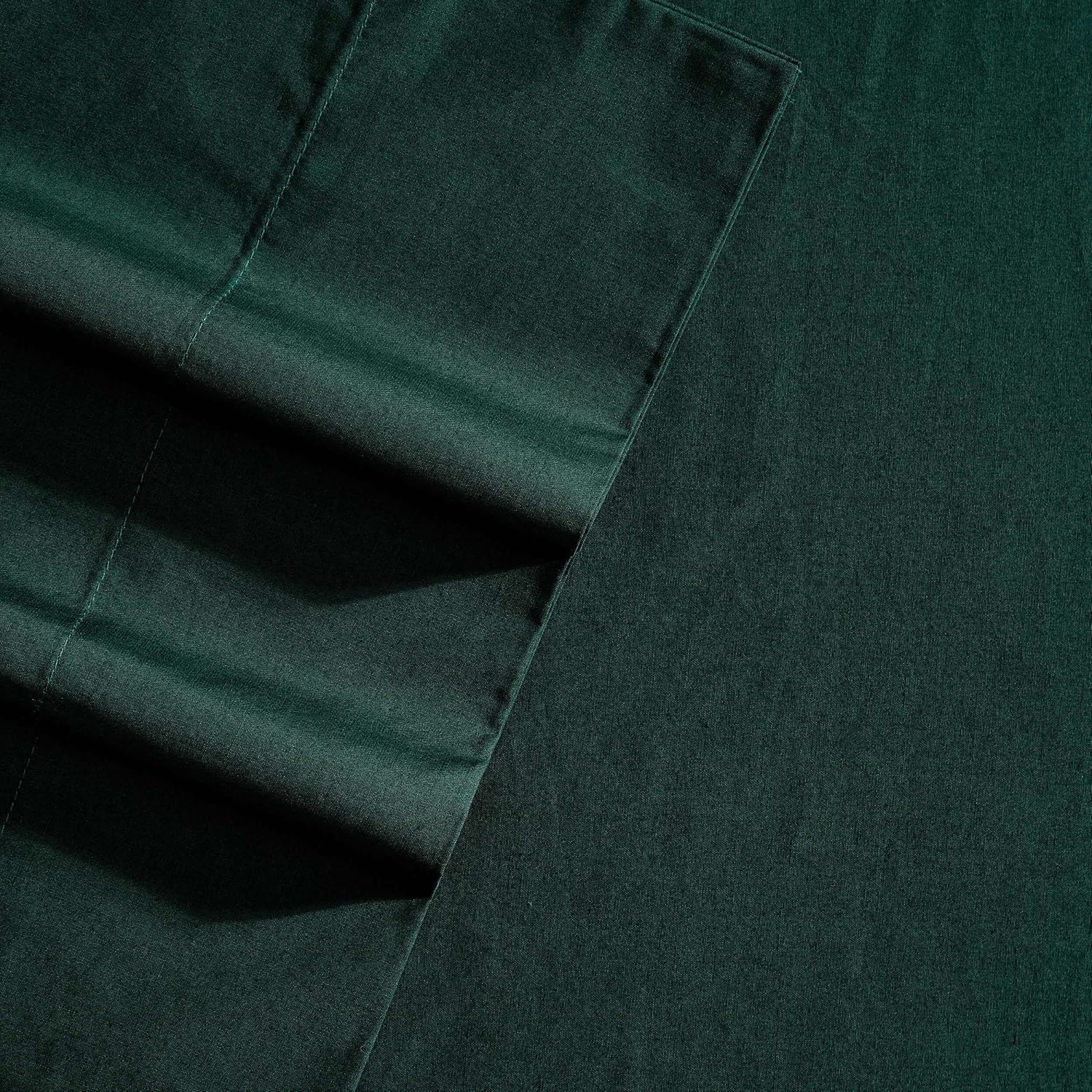 image:imageNautica Twin Bed Sheets Lightweight Cotton Percale Bedding Set with Matching Pillowcase Crisp amp Cool Dorm Essentials OekoTex Certified Bayview Solid GreenBayview Green