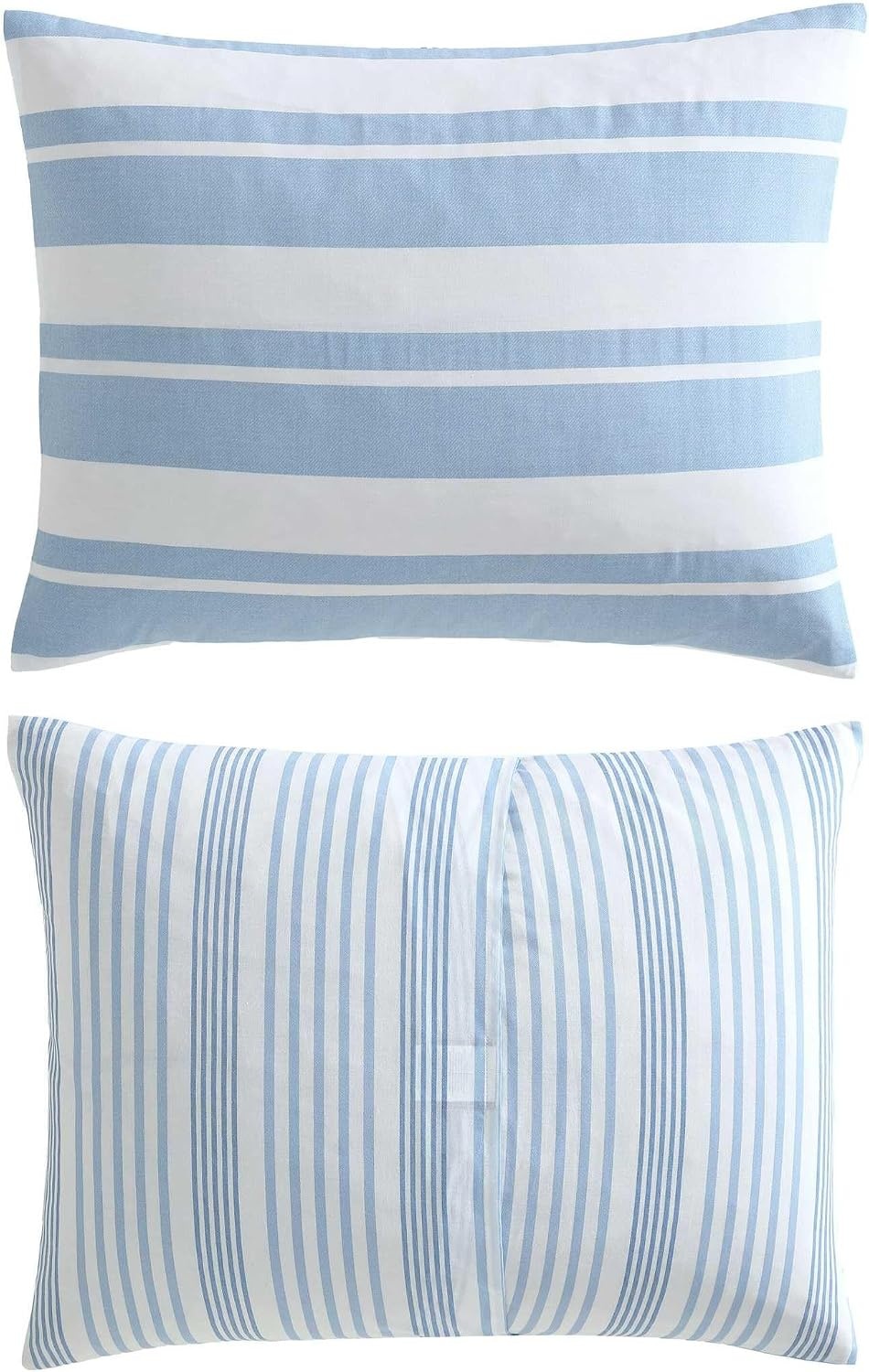 image:imageNautica Twin Comforter Set Reversible Striped Bedding with a Naturally Soft Feel 2 Piece Bed Set with Matching Pillowcase Gilpin StripePenny Pinstripe BlueRiverside StripeTayleur Stripe Blue