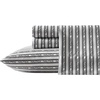 Striped Nautica Logo Grey