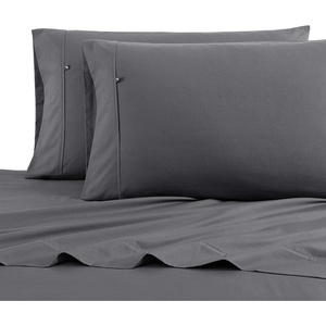 Nautica – Twin Bed Sheets, Lightweight Cotton Percale Bedding Set with Matching Pillowcase, Crisp & Cool, Dorm Essentials, Oeko-Tex Certified (Bayview Solid Green)(Whale Grey)
