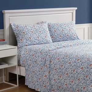 Nautica – Twin Size Sheet Set, Crisp & Cool Bedding with a Light and Breathable Feel, 3 Piece Bed Sheets with Deep Pocket Fitted Sheet & Matching Pillowcase (Beasley Stripe Green)(Coastal Fun Blue)