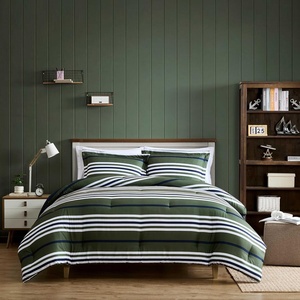 Nautica – Twin XL Comforter Set, Soft & Reversible Coastal Bedding with Matching Pillowcase, Nautical Striped Bed Set, Clove Hitch Stripe/Solid Blue(Uphaul Stripe/Solid Green)