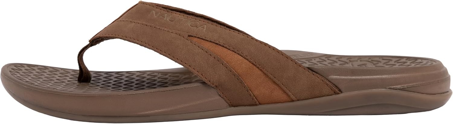 image:imageNautica Mens Flip Flop Beach Sandal Boat Slide Water SlippersTandanix