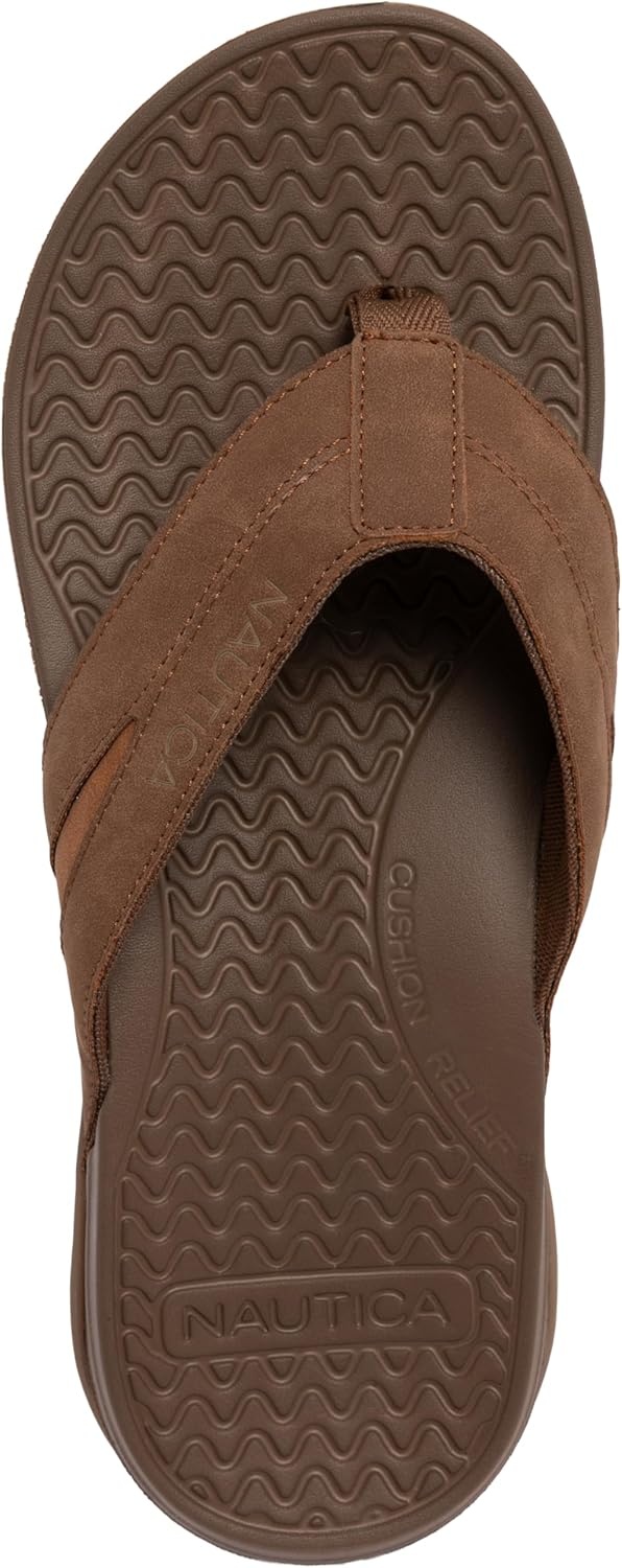 image:imageNautica Mens Flip Flop Beach Sandal Boat Slide Water SlippersTandanix