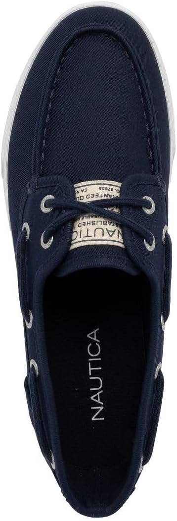 image:imageNautica Mens Casual Boat Shoes MocToe Loafers with Cushioned Insole Deck Fashion SneakerNavy Twill