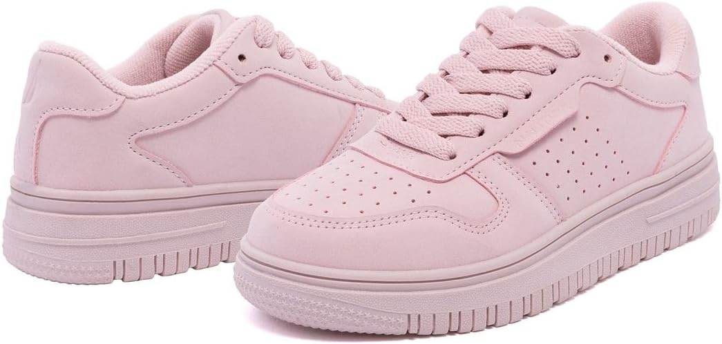 image:imageNautica Girls Sneakers Stylish LowTop Tennis Shoes with Cushioned Insole for Everyday Wear Toddler Little Kids and Big Kids LaceUpBungeeBlush Tonalivan