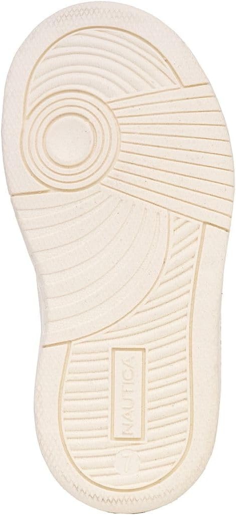 image:imageNautica Girls Sneakers Stylish LowTop Tennis Shoes with Cushioned Insole for Everyday Wear Toddler Little Kids and Big Kids LaceUpBungeeBone Coral Sky