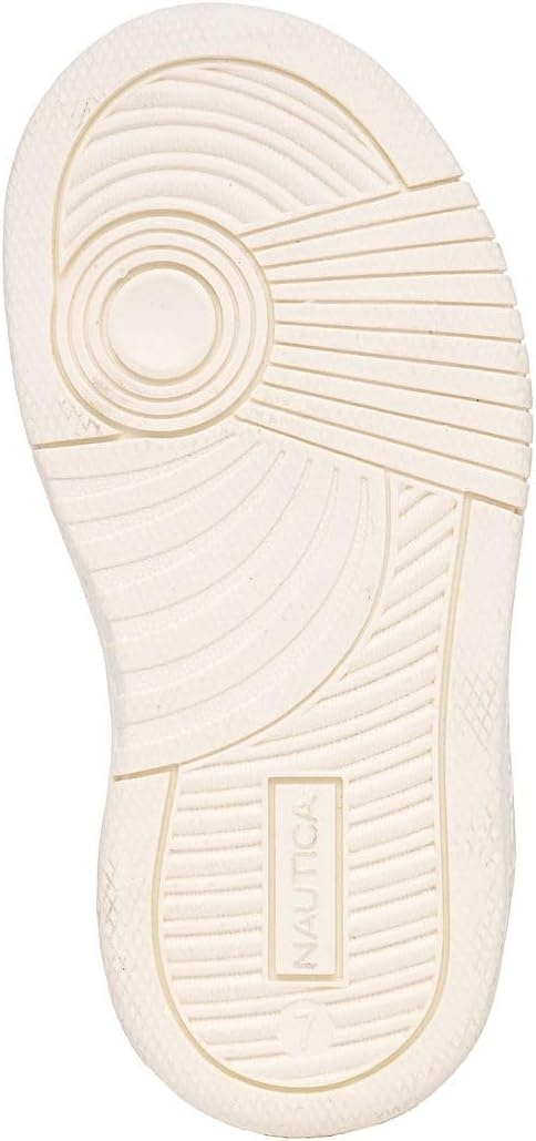 image:imageNautica Girls Sneakers Stylish LowTop Tennis Shoes with Cushioned Insole for Everyday Wear Toddler Little Kids and Big Kids LaceUpBungeeBone Pale Gold