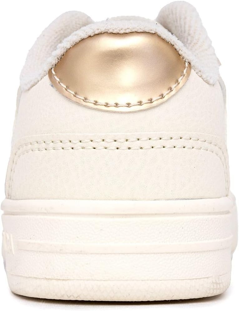 image:imageNautica Girls Sneakers Stylish LowTop Tennis Shoes with Cushioned Insole for Everyday Wear Toddler Little Kids and Big Kids LaceUpBungeeBone Pale Gold