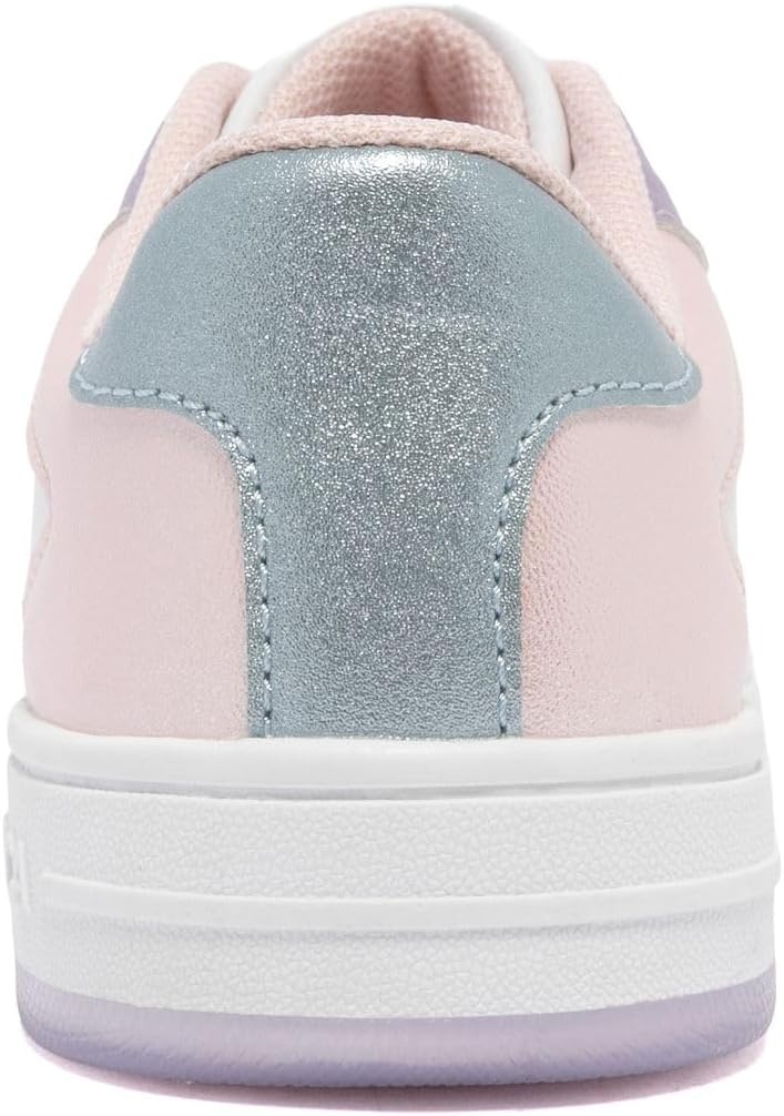 image:imageNautica Girls Sneakers Stylish LowTop Tennis Shoes with Cushioned Insole for Everyday Wear Toddler Little Kids and Big Kids LaceUpBungeePink Blue Lilacstafford