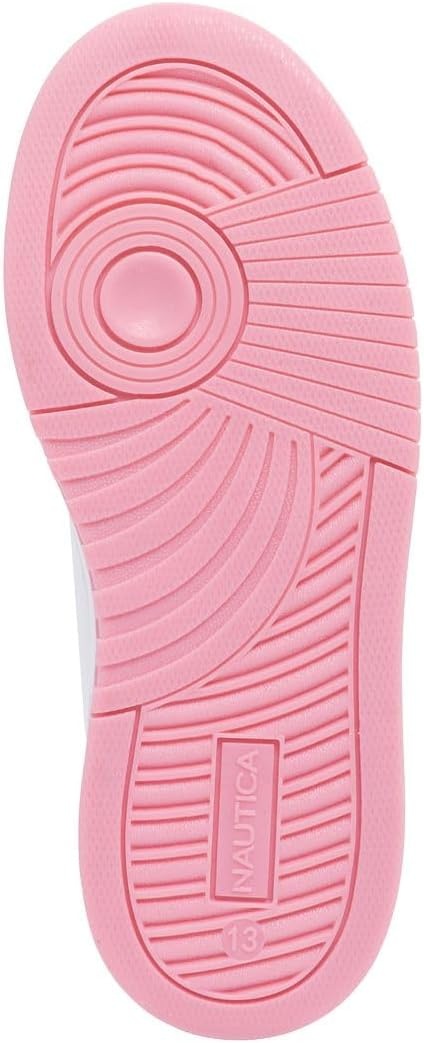 image:imageNautica Girls Sneakers Stylish LowTop Tennis Shoes with Cushioned Insole for Everyday Wear Toddler Little Kids and Big Kids LaceUpBungeeSoft Coastal