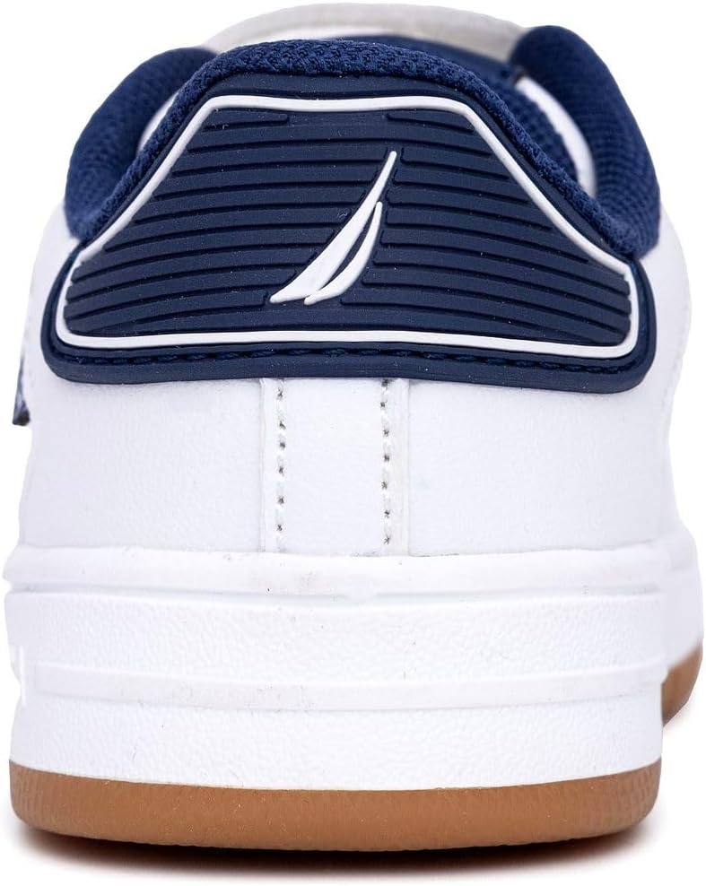 image:imageNautica Kids Adjustable Strap Shoes Comfortable Casual Sneakers for Boys and Girls Toddlers amp Little KidsWhite Navyalmiana