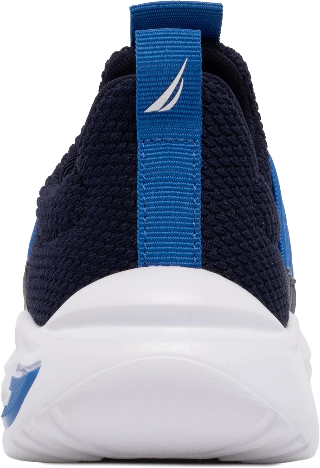 image:imageNautica Kids Athletic SlipOn Sneakers Comfortable Bungee Running Shoes for Boys and Girls Stylish and Supportive Footwear for Active Kids Big KidLittle KidToddlerNavy Cobalt 3y