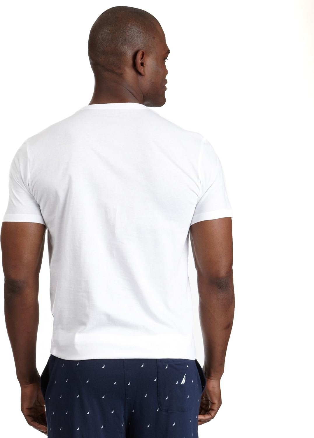 image:imageNautica Mens 3Pack Cotton VNeck TShirt3 Pack White