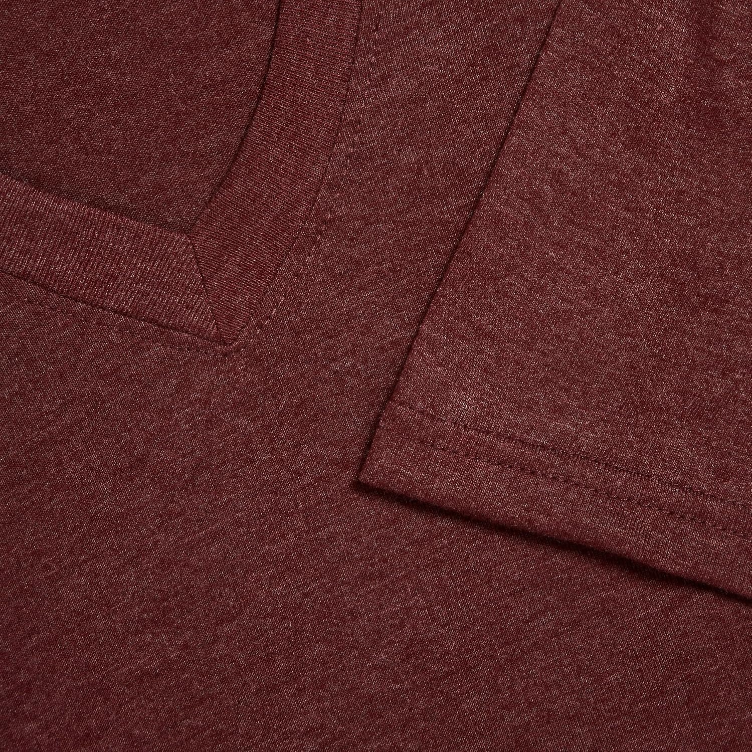 image:imageNautica Mens 3Pack Cotton VNeck TShirtDutchCharcoalCornel Heather