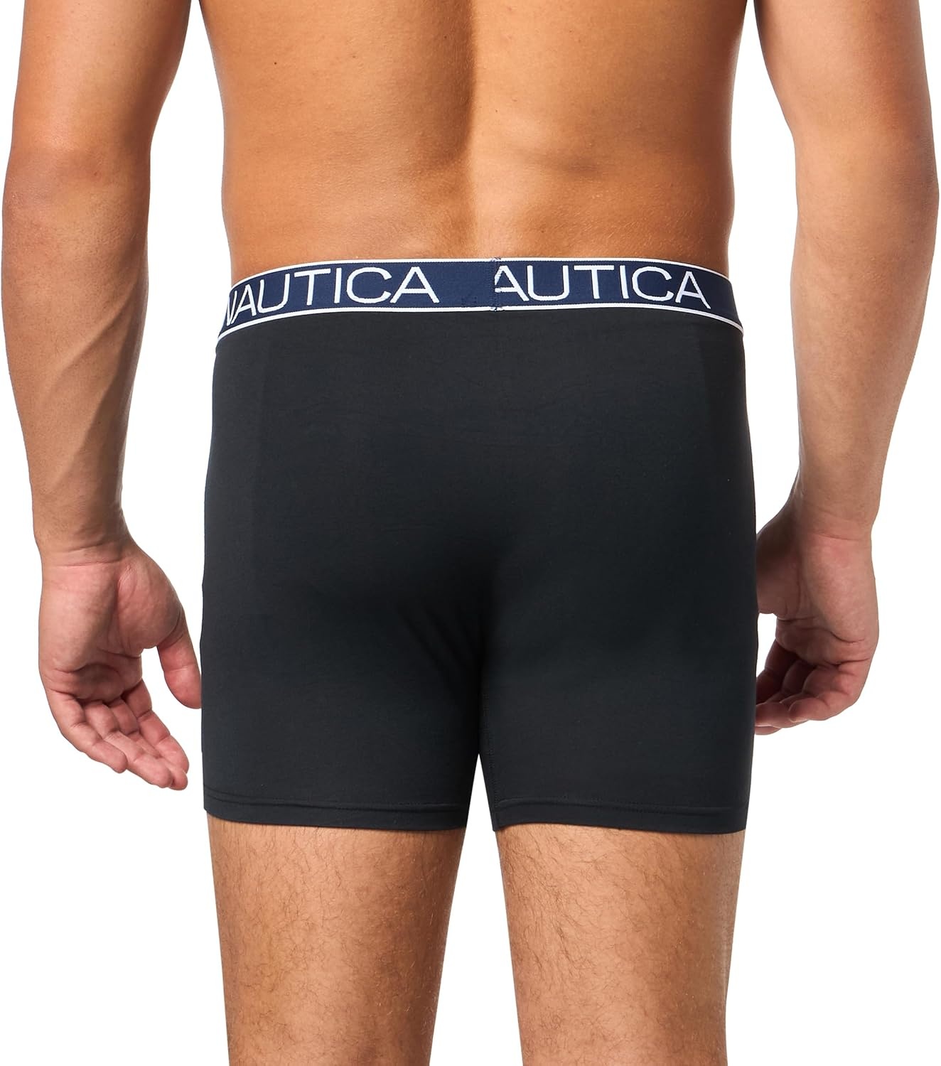 image:imageNautica Mens 3pack Modal Stretch Boxer Briefs2 BlackLead