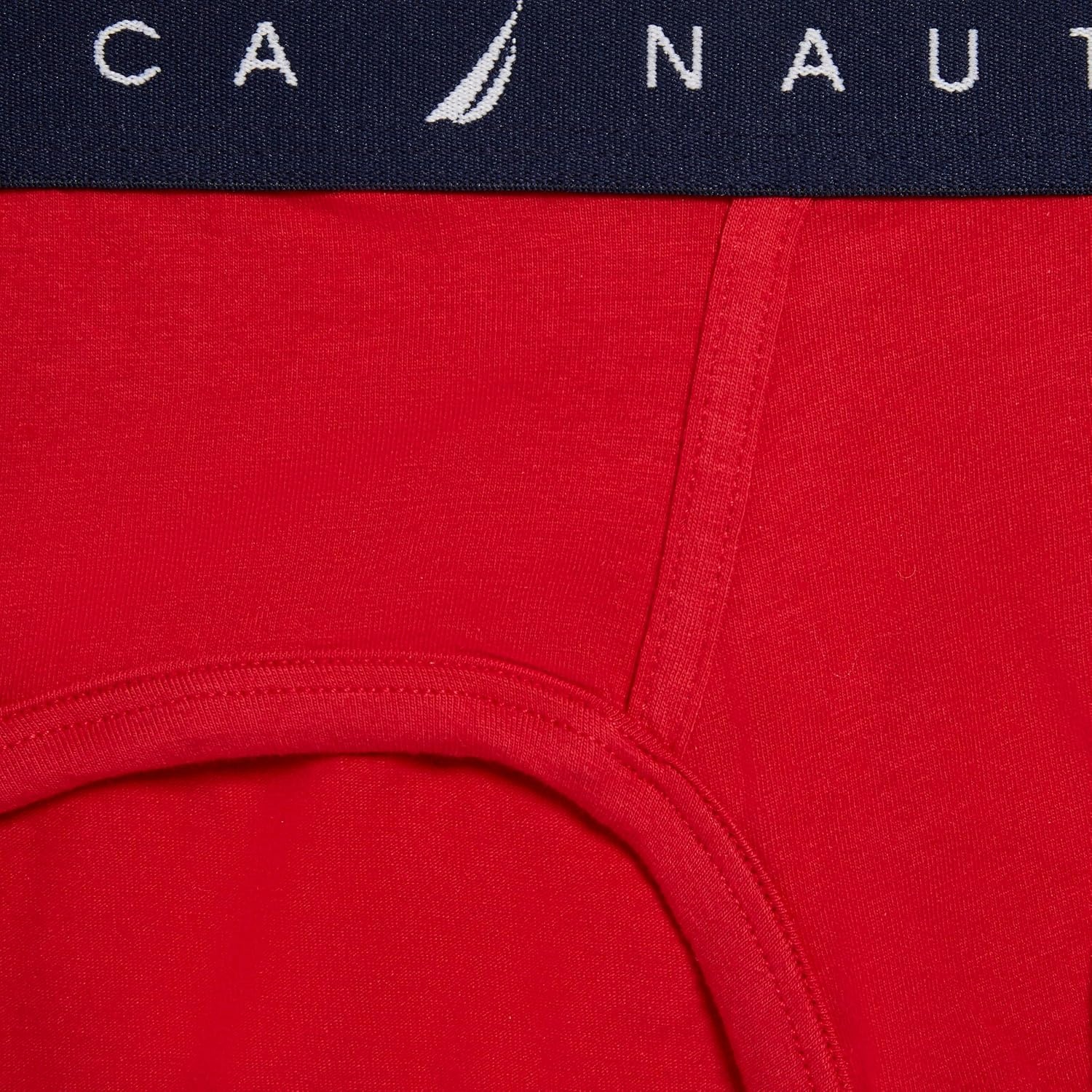 image:imageNautica Mens 4 Pack Limited Edition Cotton Stretch BriefsNautica RedHeather GreyPro BluePeacoat Assorted Wb