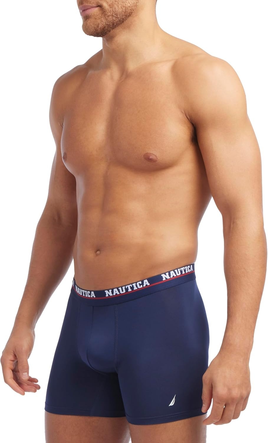 image:imageNautica Mens 4 Pack Limited Edition Micro Stretch Boxer Briefs4 Peacoatassorted Wb