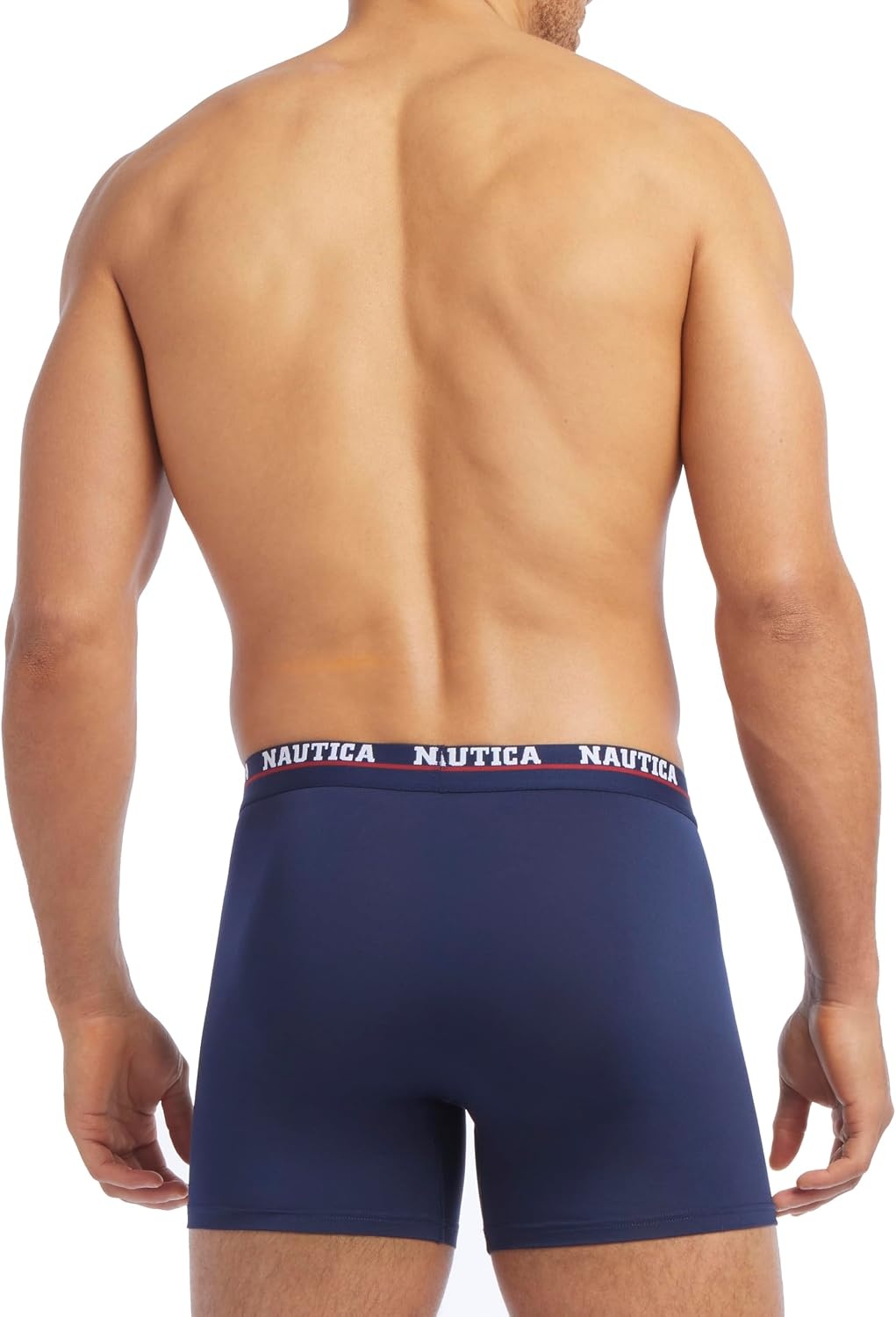 image:imageNautica Mens 4 Pack Limited Edition Micro Stretch Boxer Briefs4 Peacoatassorted Wb