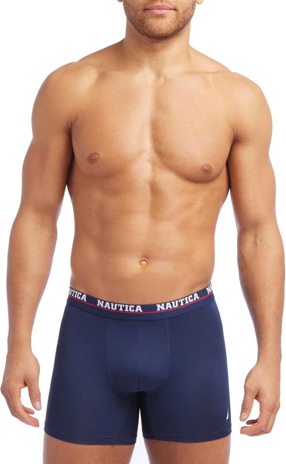 image:imageNautica Mens 4 Pack Limited Edition Micro Stretch Boxer Briefs4 Peacoatassorted Wb