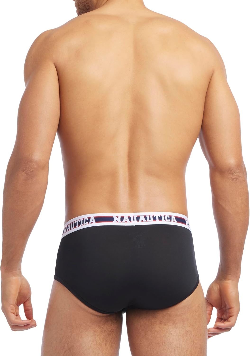 image:imageNautica Mens 4 Pack Limited Edition Micro Stretch BriefsCharcoal2 BlackAlloyassorted Wb