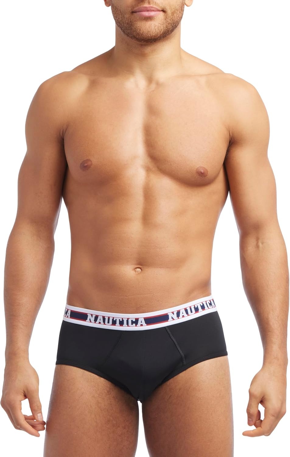 image:imageNautica Mens 4 Pack Limited Edition Micro Stretch BriefsCharcoal2 BlackAlloyassorted Wb