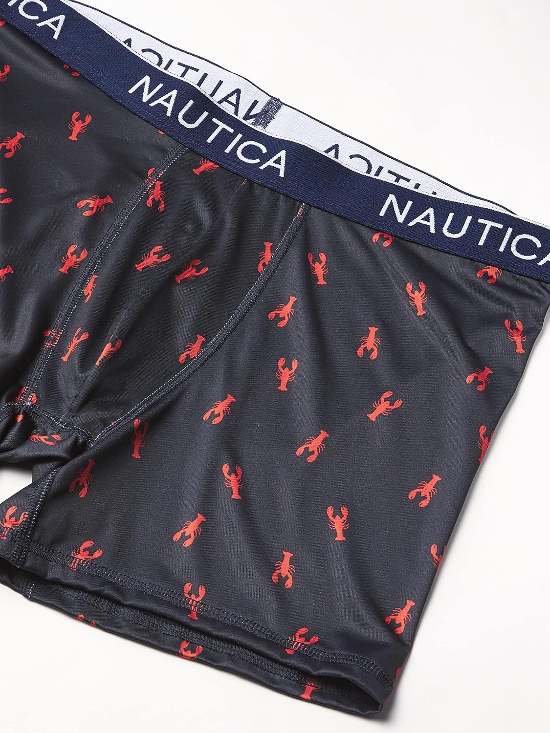 image:imageNautica Mens 4 Pack Micro Boxer Briefs2 BlackNautica RedLobster Black