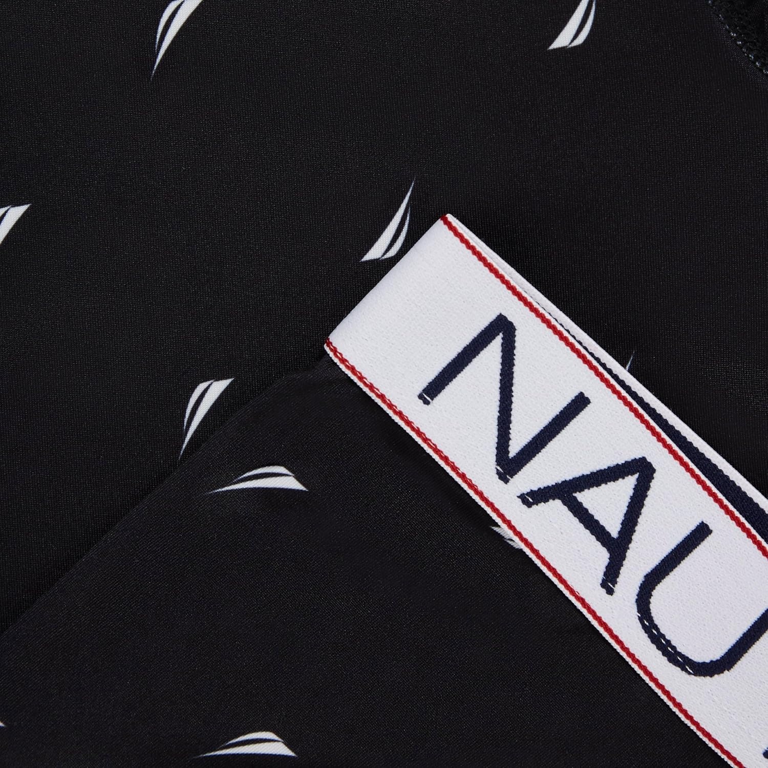 image:imageNautica Mens 4 Pack Micro Boxer BriefsBlackNautica RedSail Lead WhiteSail Black White