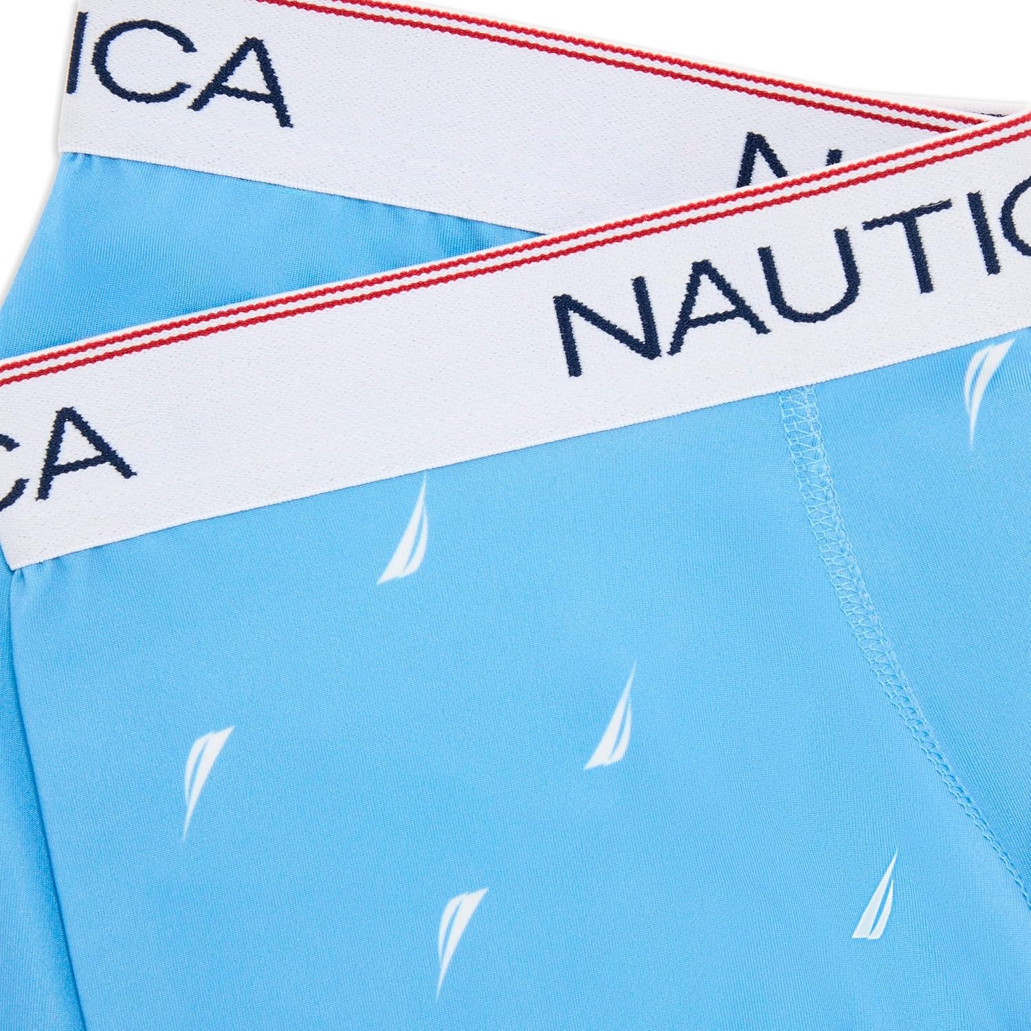 image:imageNautica Mens 4 Pack Stretch Micro Boxer BriefsLemonadeUnion BlueBlue TintSail Print