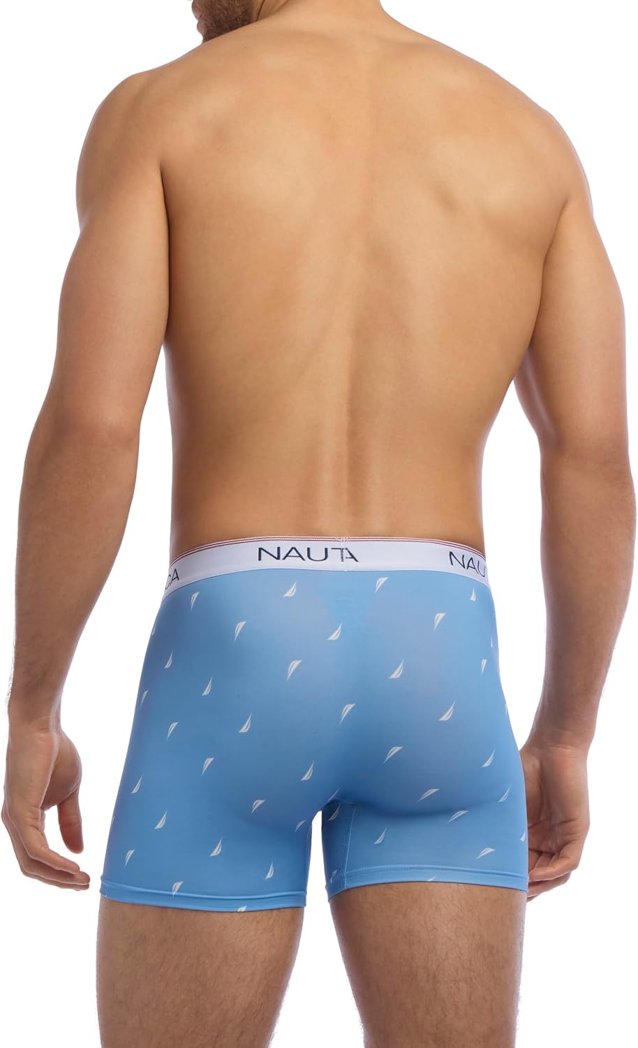 image:imageNautica Mens 4 Pack Stretch Micro Boxer BriefsLemonadeUnion BlueBlue TintSail Print