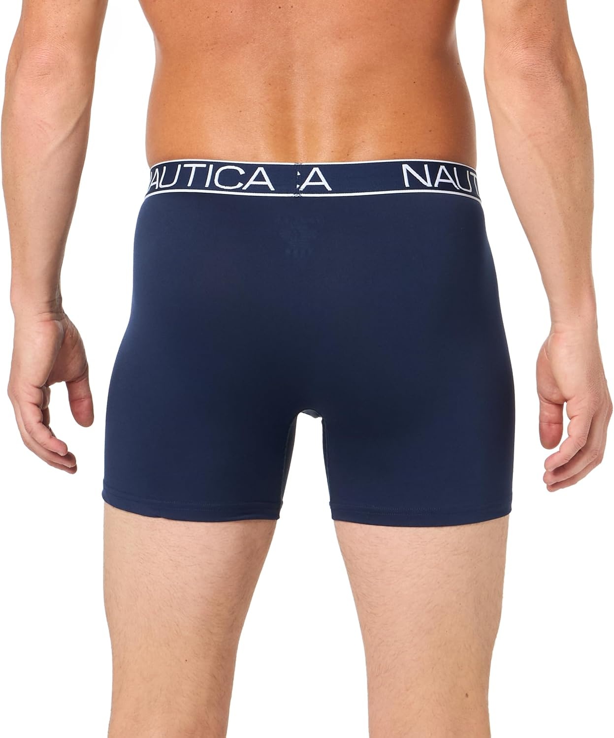 image:imageNautica Mens 4pack Brushed Micro Boxer Briefs4peacoat