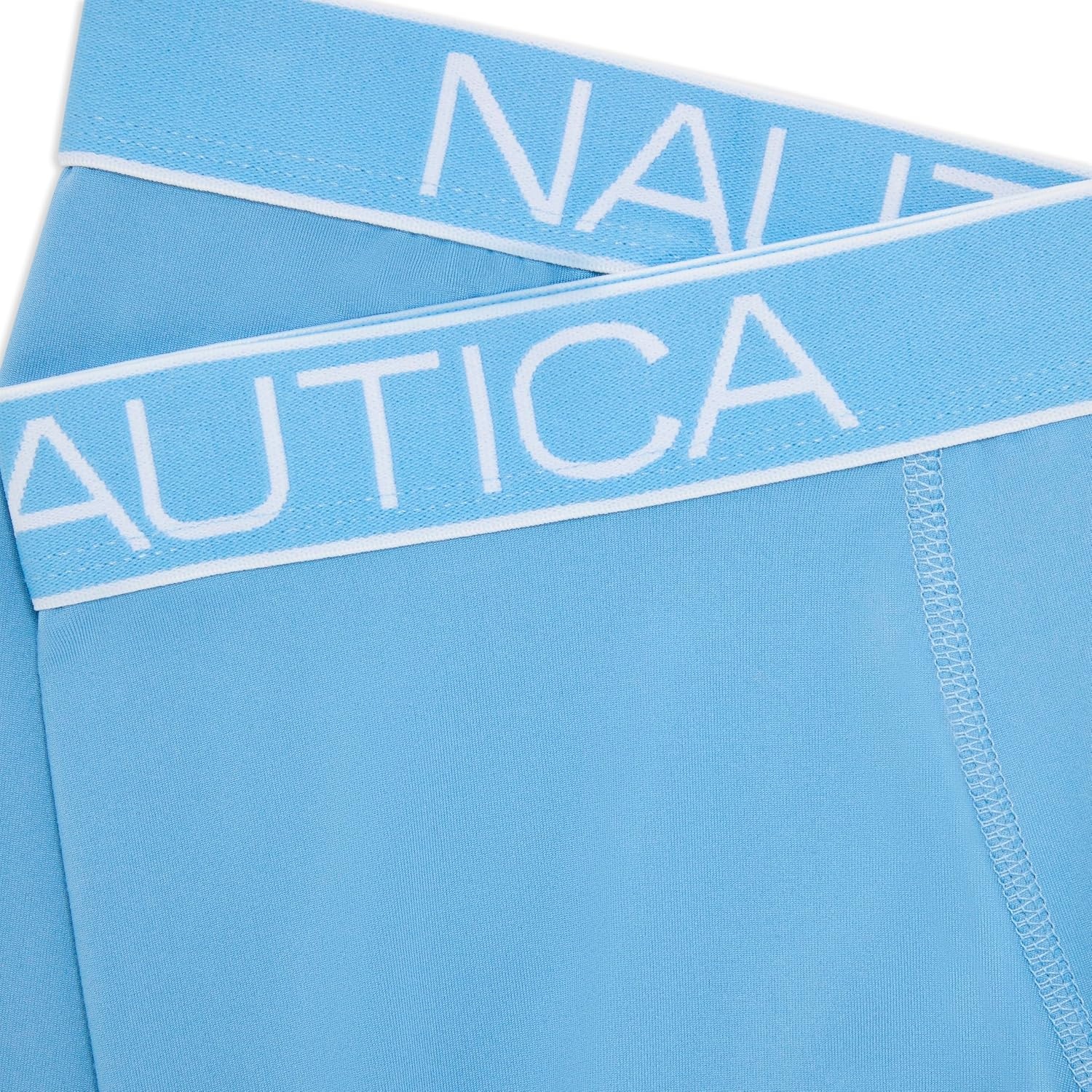 image:imageNautica Mens 4pack Brushed Micro Boxer BriefsSky BlueMauve GlowBlue TintAllure Blue