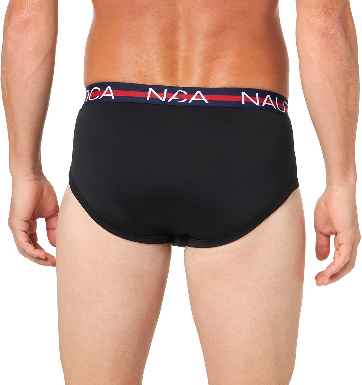 image:imageNautica Mens 4pack Limited Edition Micro BriefsBlackLead AlloyNautica Redassorted Wb