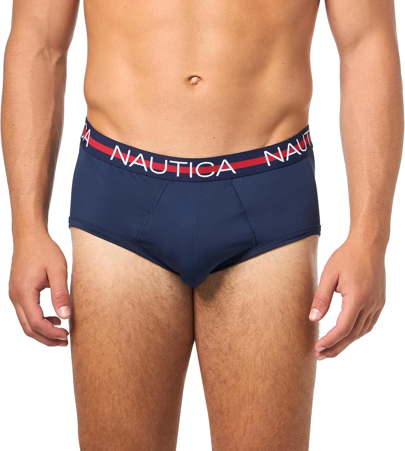 image:imageNautica Mens 4pack Limited Edition Micro BriefsPeacoatNautica RedClear Skies BlueWhiteassorted Wb
