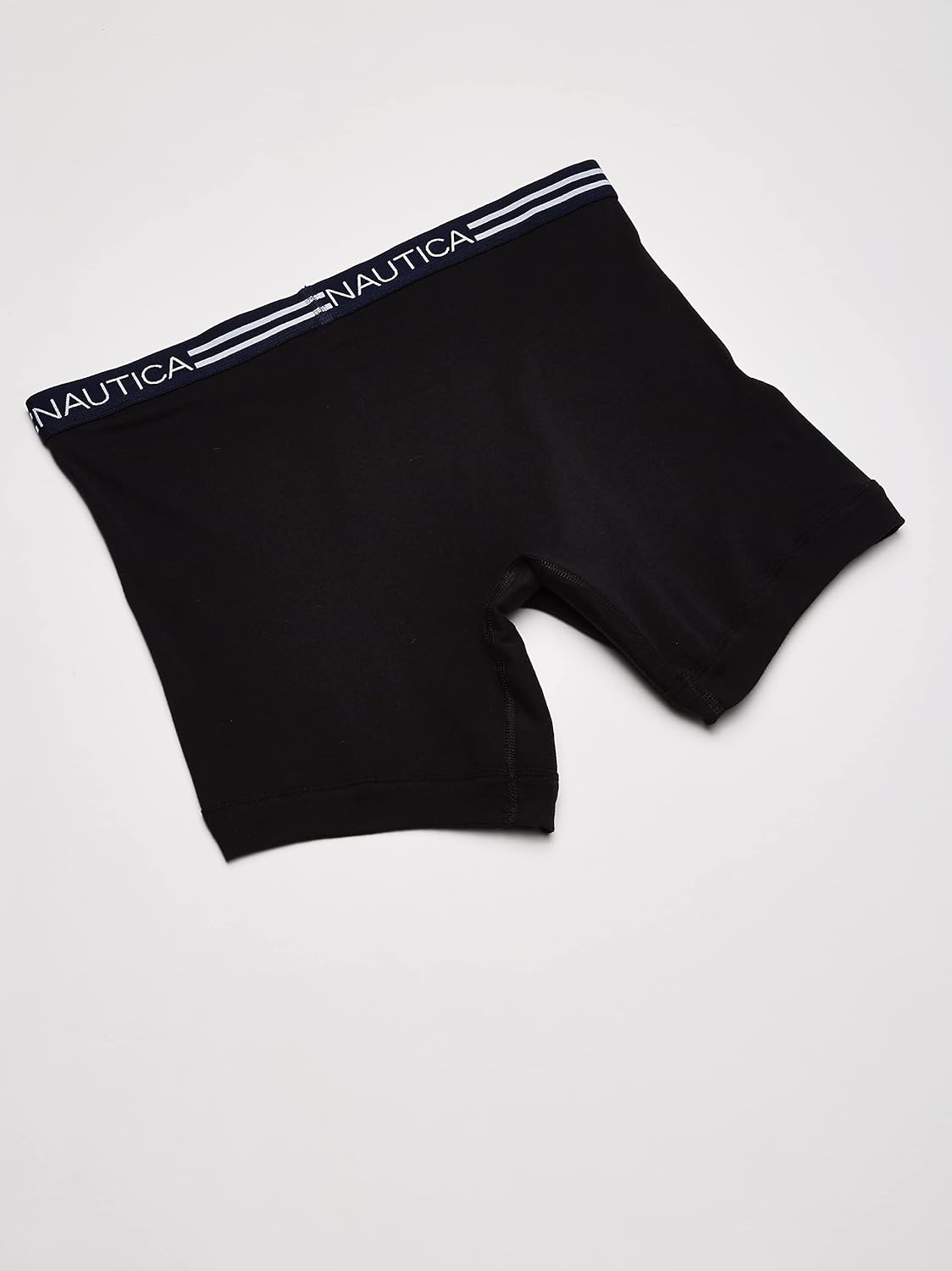 image:imageNautica Mens 5 Pack Classic Cotton Boxer BriefsBlack 5 Pack