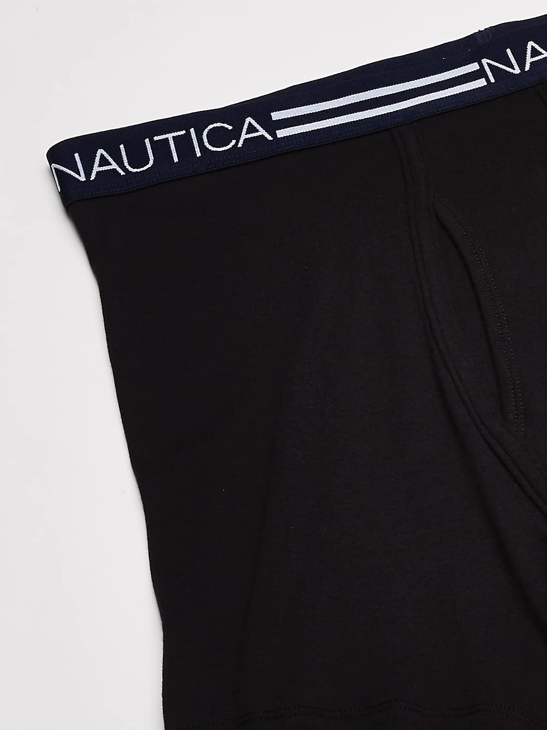 image:imageNautica Mens 5 Pack Classic Cotton Boxer BriefsBlack 5 Pack