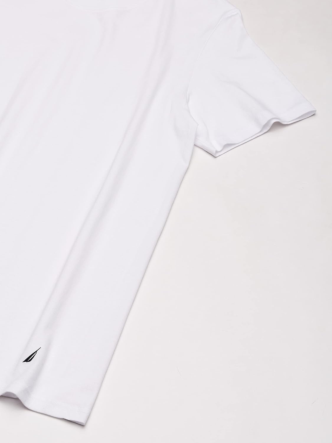 image:imageNautica Mens 5 Pack Cotton Crew Neck TShirtsWhite 5 Pack