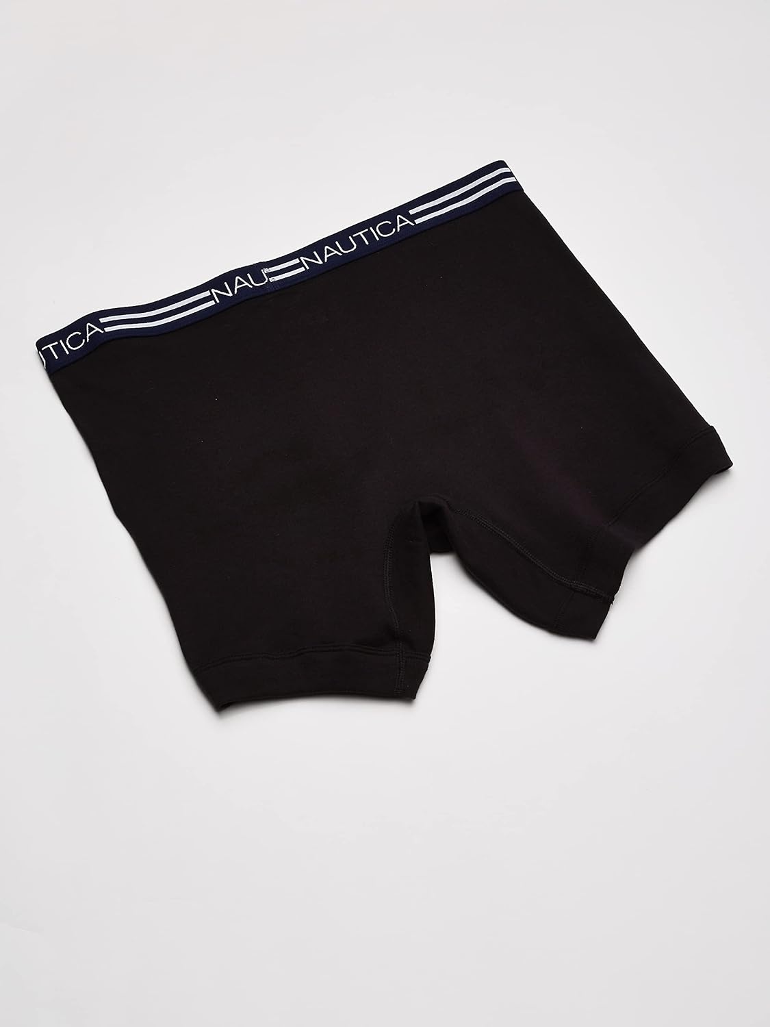 image:imageNautica Mens Classic Cotton 3Pack Boxer BriefsBlackHeather GreyNavy