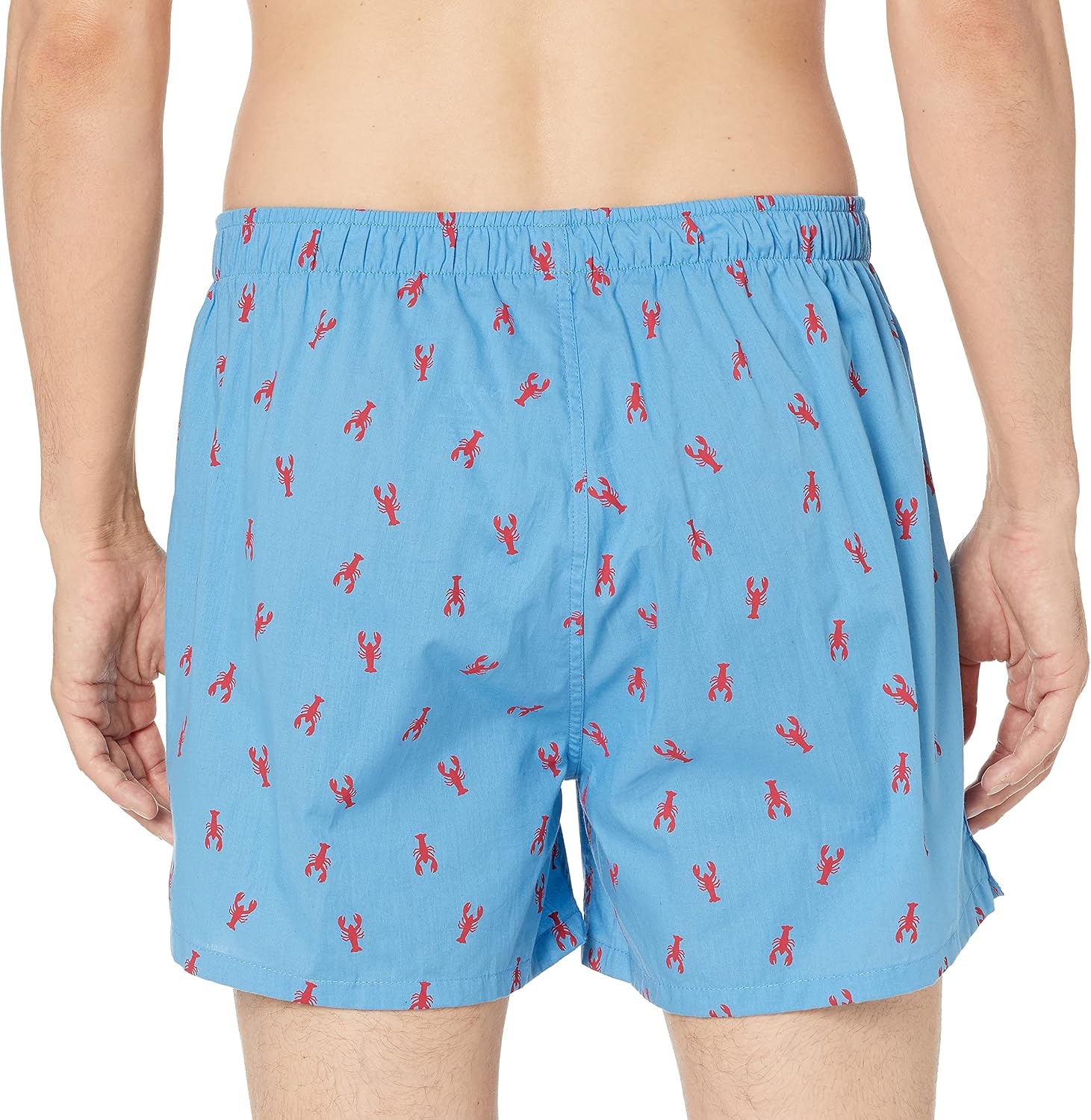image:imageNautica Mens Classic Cotton Woven BoxerLobsteraero Blue