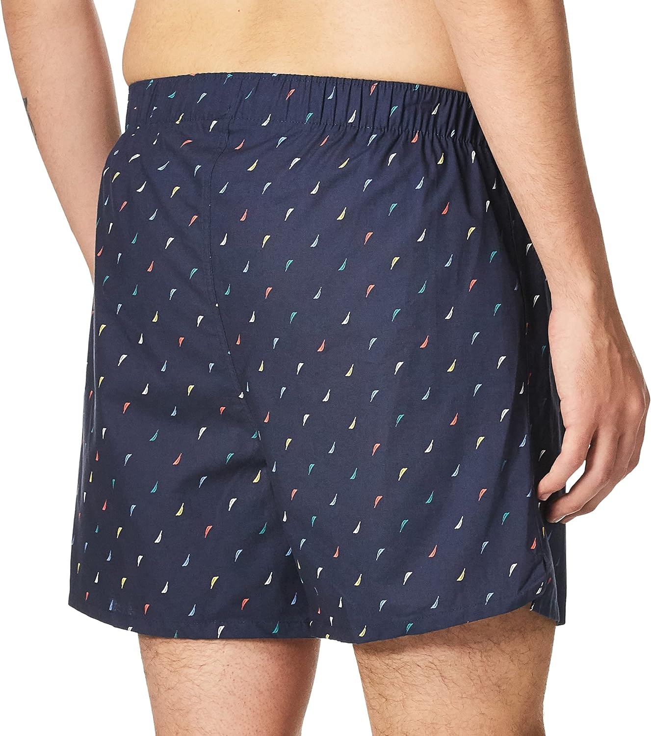 image:imageNautica Mens Classic Cotton Woven BoxerSail Multi