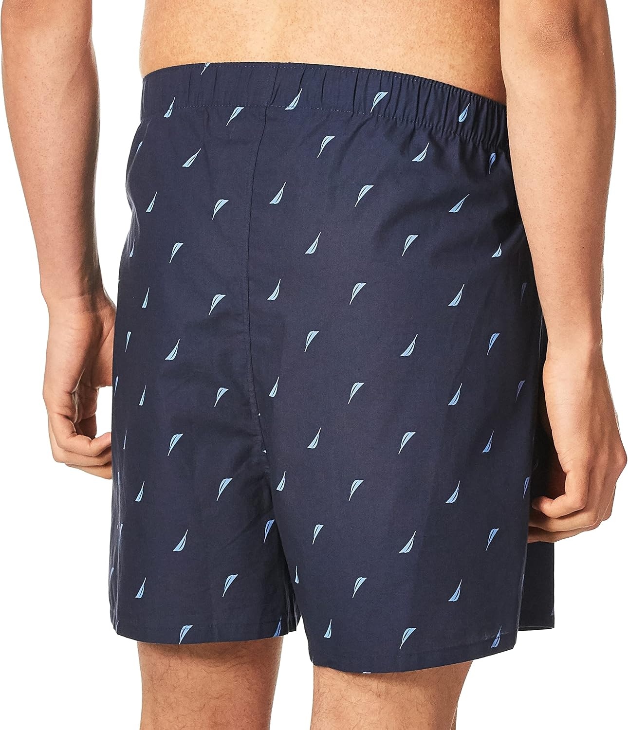 image:imageNautica Mens Classic Cotton Woven BoxerSails Peacoat Navy