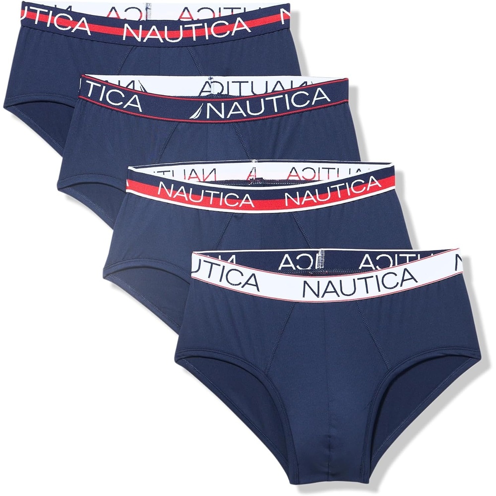 image:imageNautica Mens 4pack Limited Edition Micro Briefs4peacoat