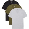 Black/Army Forest Green/Snow Heather