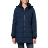 image:imageNautica Womens Stretch Puffer JacketFaux FurLined Hood  Wind amp WaterResistant Winter CoatNavy Seas